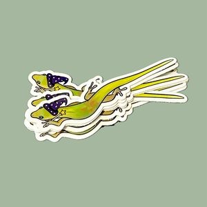 Lizard Wizard Sticker